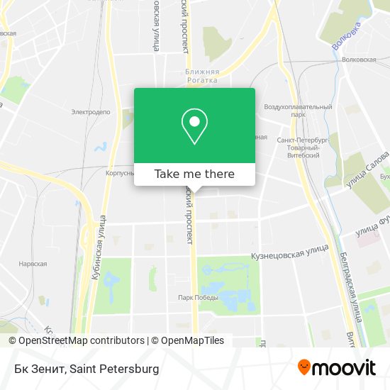 Бк Зенит map