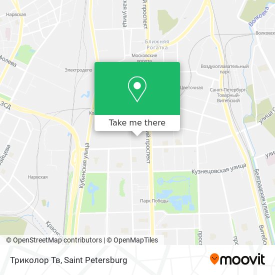 Триколор Тв map