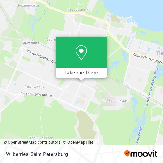 Wilberries map