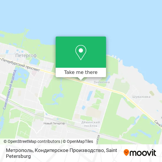 Метрополь, Кондитерское Производство map