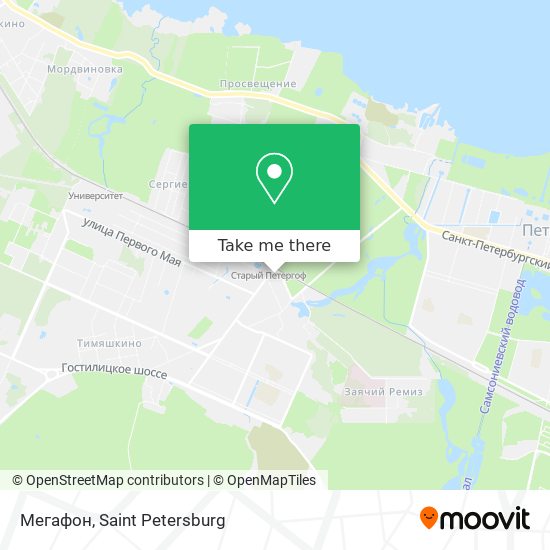 Мегафон map