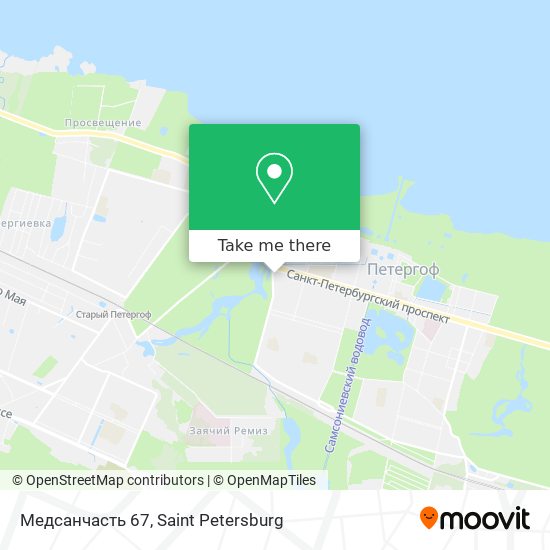 Медсанчасть 67 map