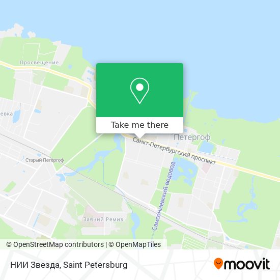 НИИ Звезда map