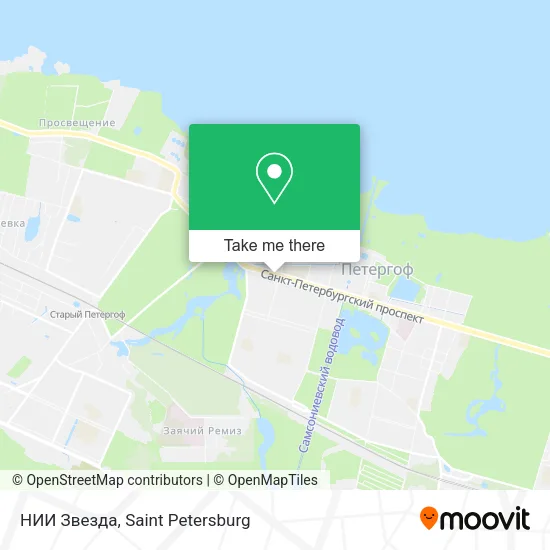 НИИ Звезда map