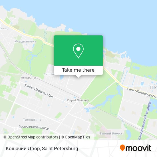 Кошачий Двор map