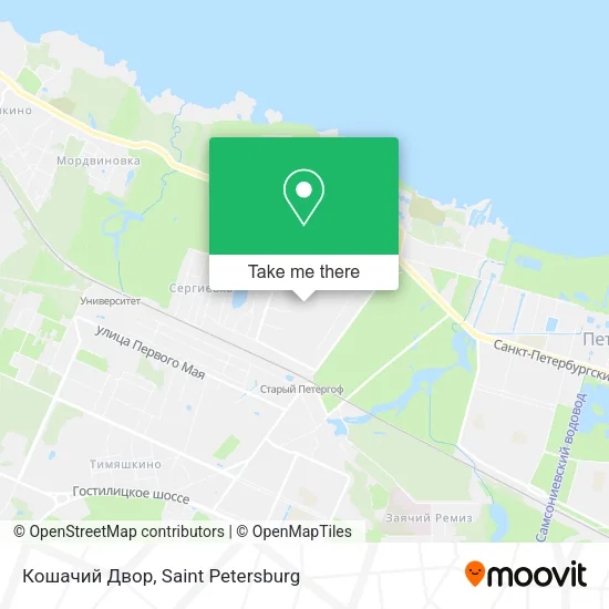 Кошачий Двор map