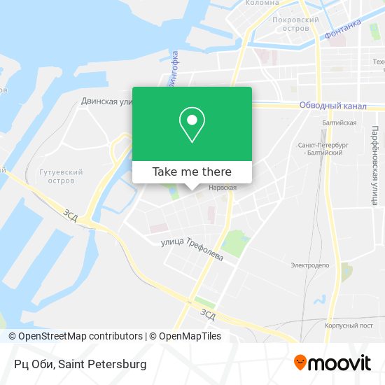 Рц Оби map