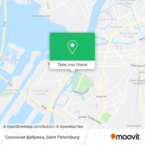 Суконная фабрика map