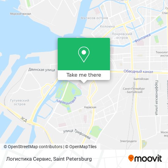 Логистика Сервис map