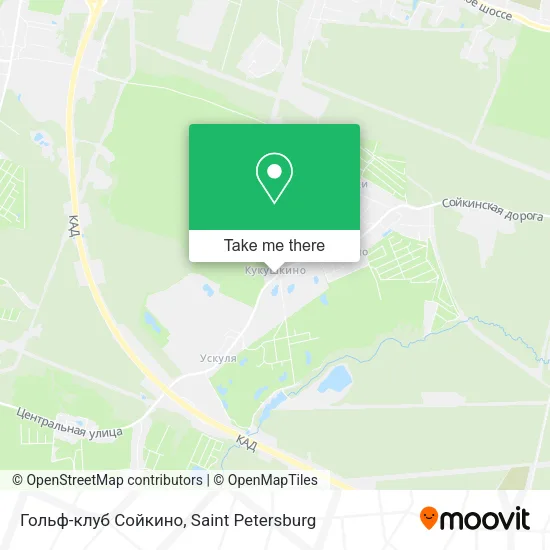 Гольф-клуб Сойкино map