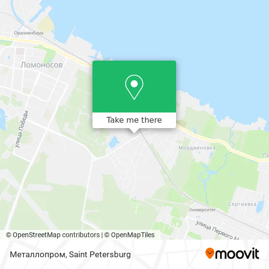 Металлопром map