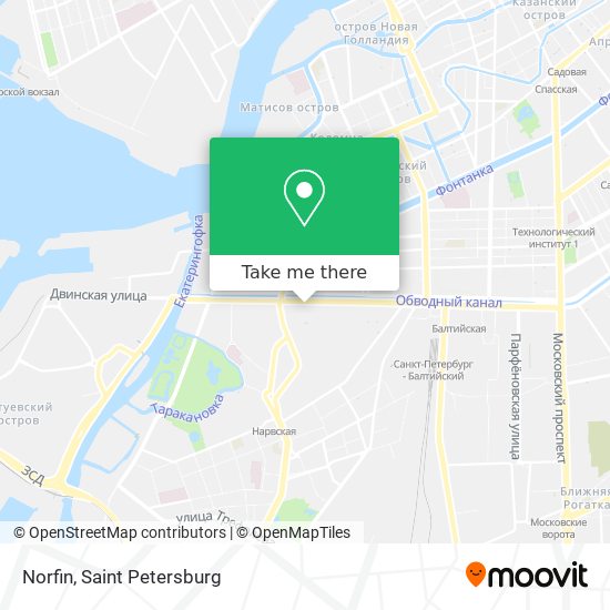 Norfin map
