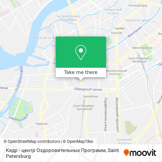 Кедр - центр Оздоровительных Программ map
