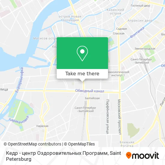 Кедр - центр Оздоровительных Программ map