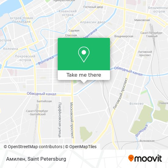 Амилен map