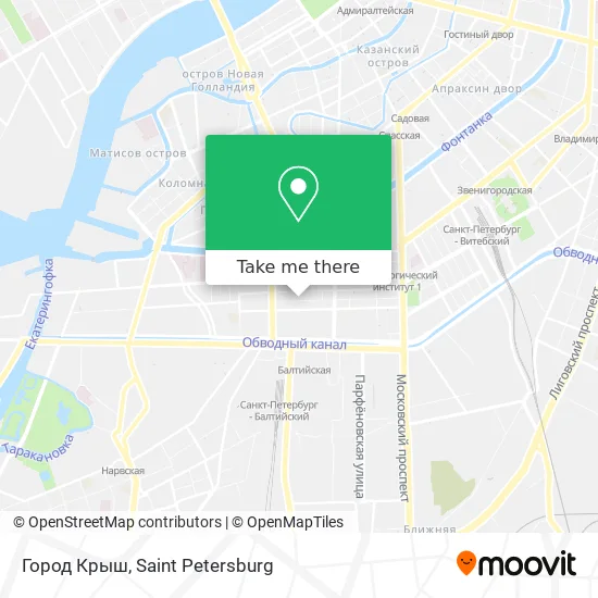 Город Крыш map