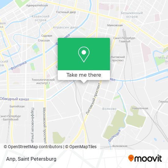 Апр map
