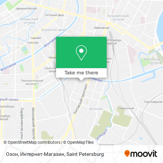 Озон, Интернет-Магазин map
