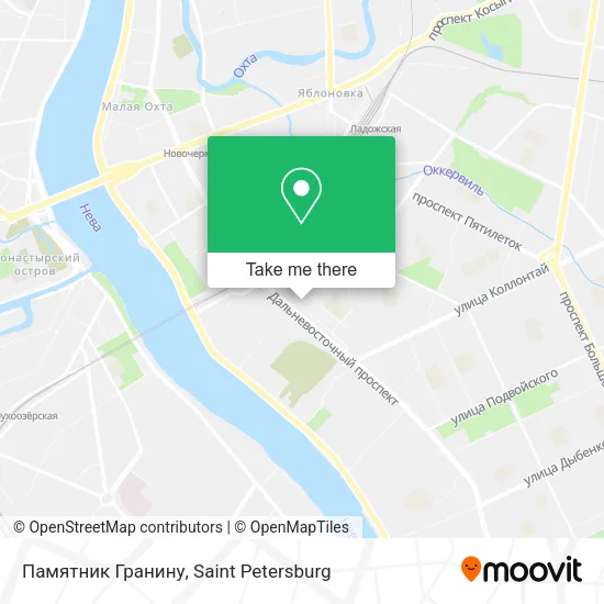Памятник Гранину map