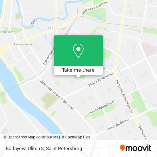 Badayeva Ulitsa 8 map