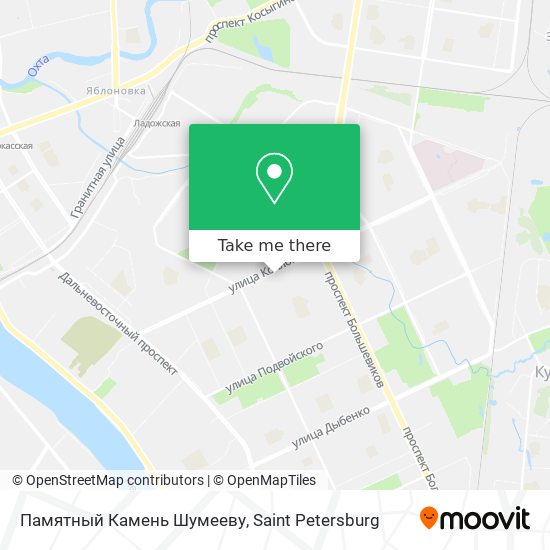 Памятный Камень Шумееву map