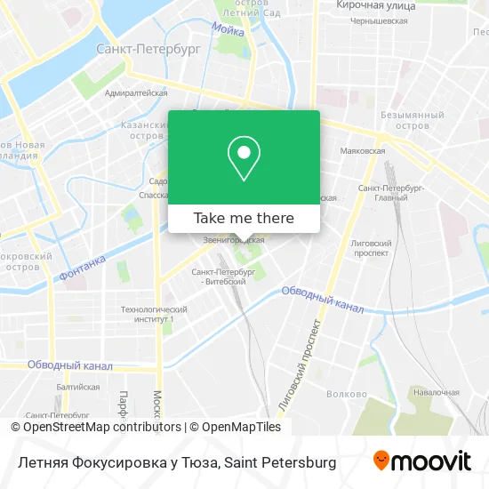 Летняя Фокусировка у Тюза map
