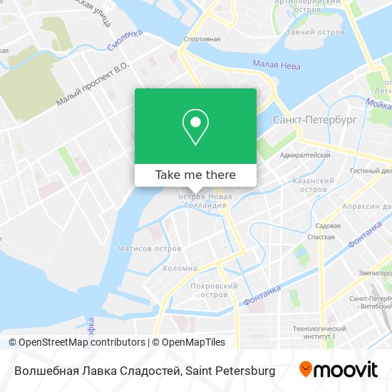 Волшебная Лавка Сладостей map