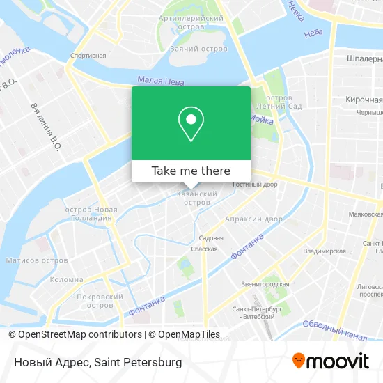 Новый Адрес map