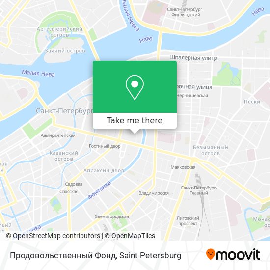 Продовольственный Фонд map