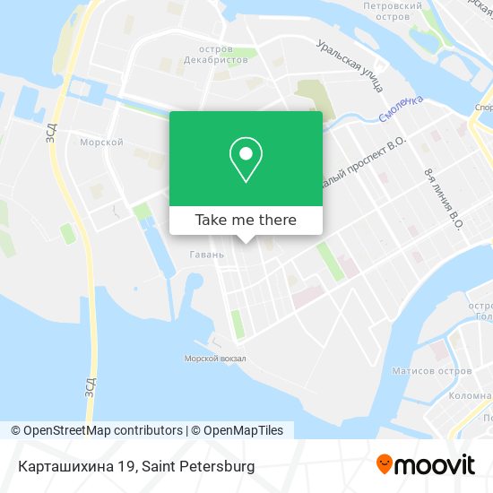 Карташихина 19 map