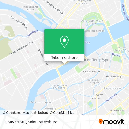 Причал №1 map