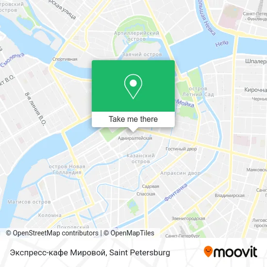 Экспресс-кафе Мировой map