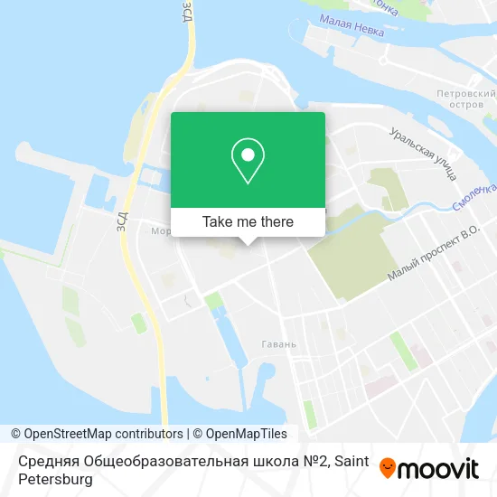 Средняя Общеобразовательная школа №2 map