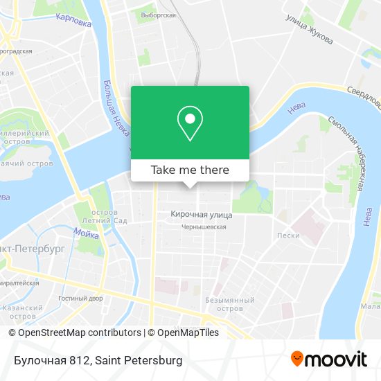 Булочная 812 map