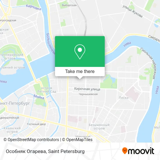 Особняк Огарева map