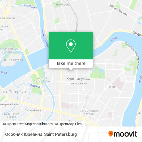 Особняк Юревича map