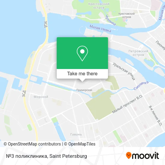 №3 поликлиника map