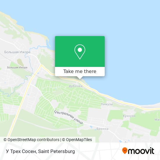 У Трех Сосен map