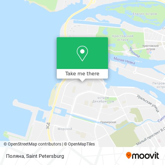 Поляна map