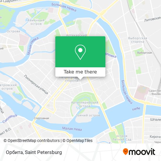 Орбита map