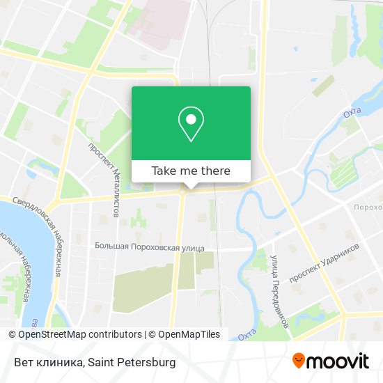 Вет клиника map