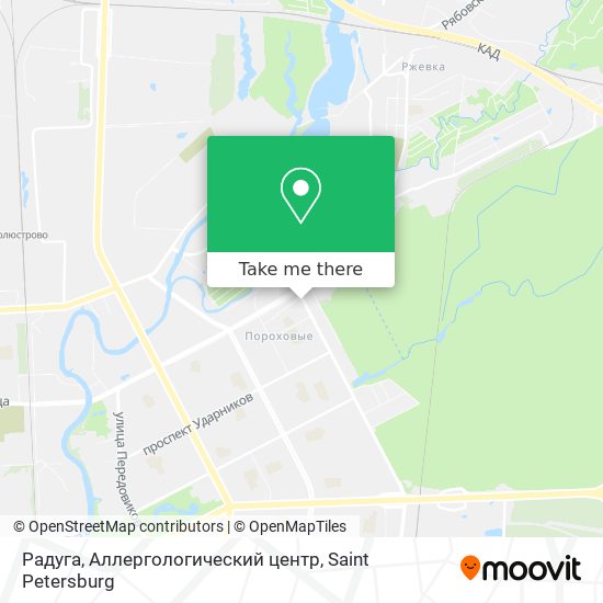 Радуга, Аллергологический центр map