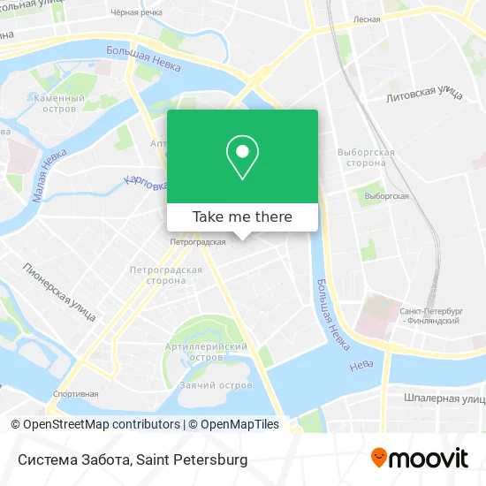 Система Забота map