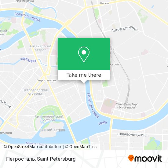 Петросталь map
