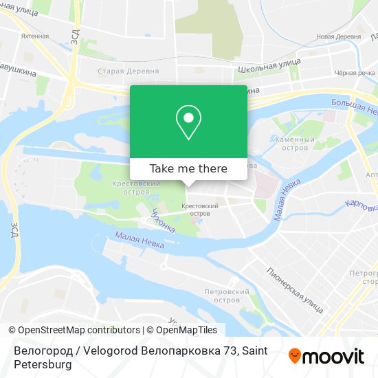Велогород / Velogorod Велопарковка 73 map