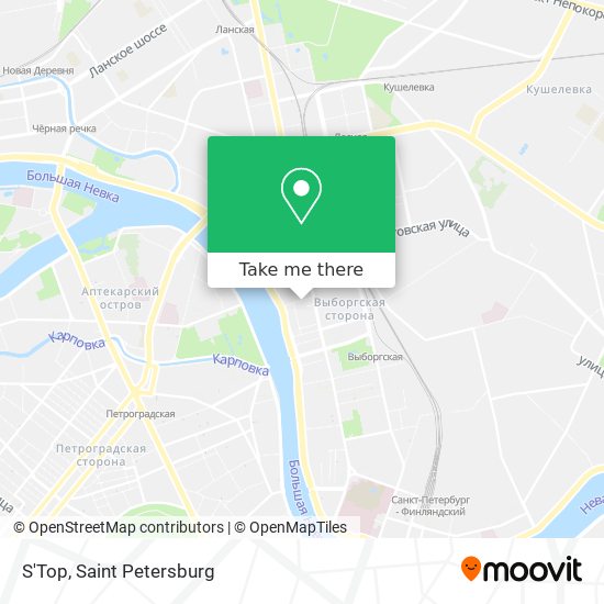 S'Top map