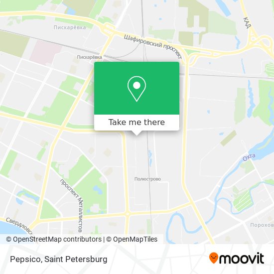 Pepsico map
