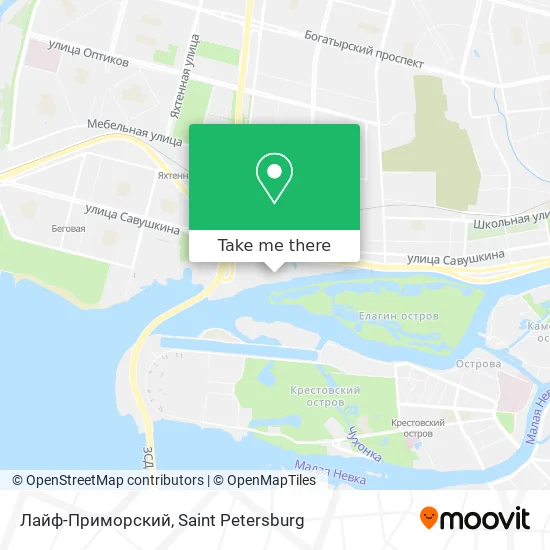 Лайф-Приморский map