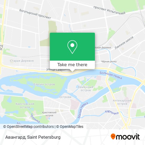 Авангард map