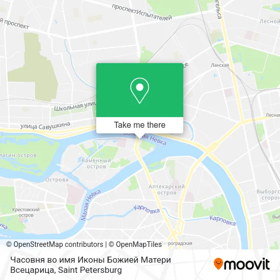 Часовня во имя Иконы Божией Матери Всецарица map